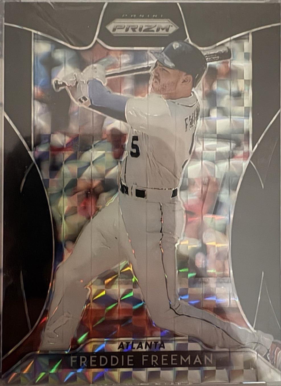 Freddie Freeman [Black Finite Prizm] #194