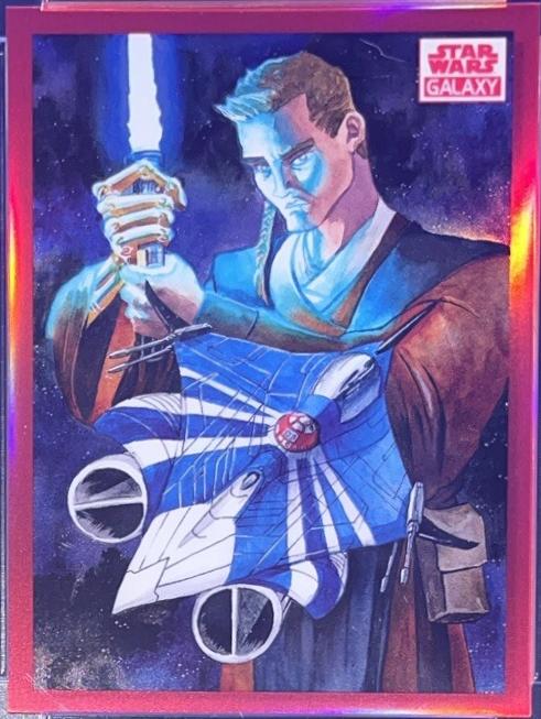 2022 Anakin Skywalker [Red Refractor] #100