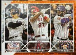 Aaron Judge, Mike Trout, Yordan Alvarez