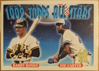 Barry Bonds / Joe Carter