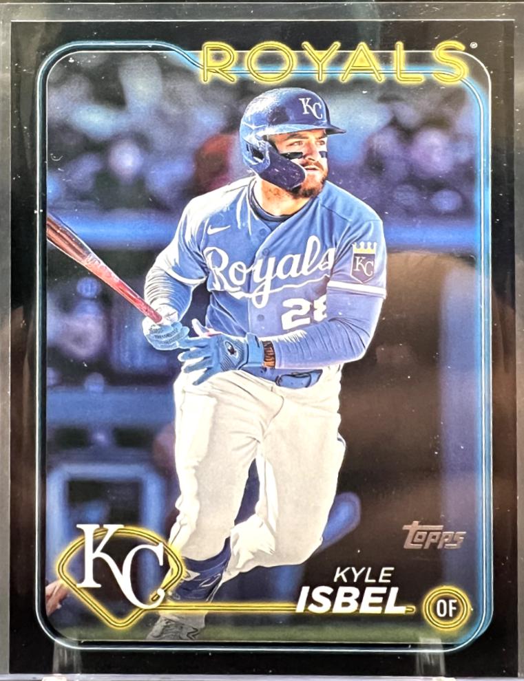 Kyle Isbel [Black] (2024 Topps)
