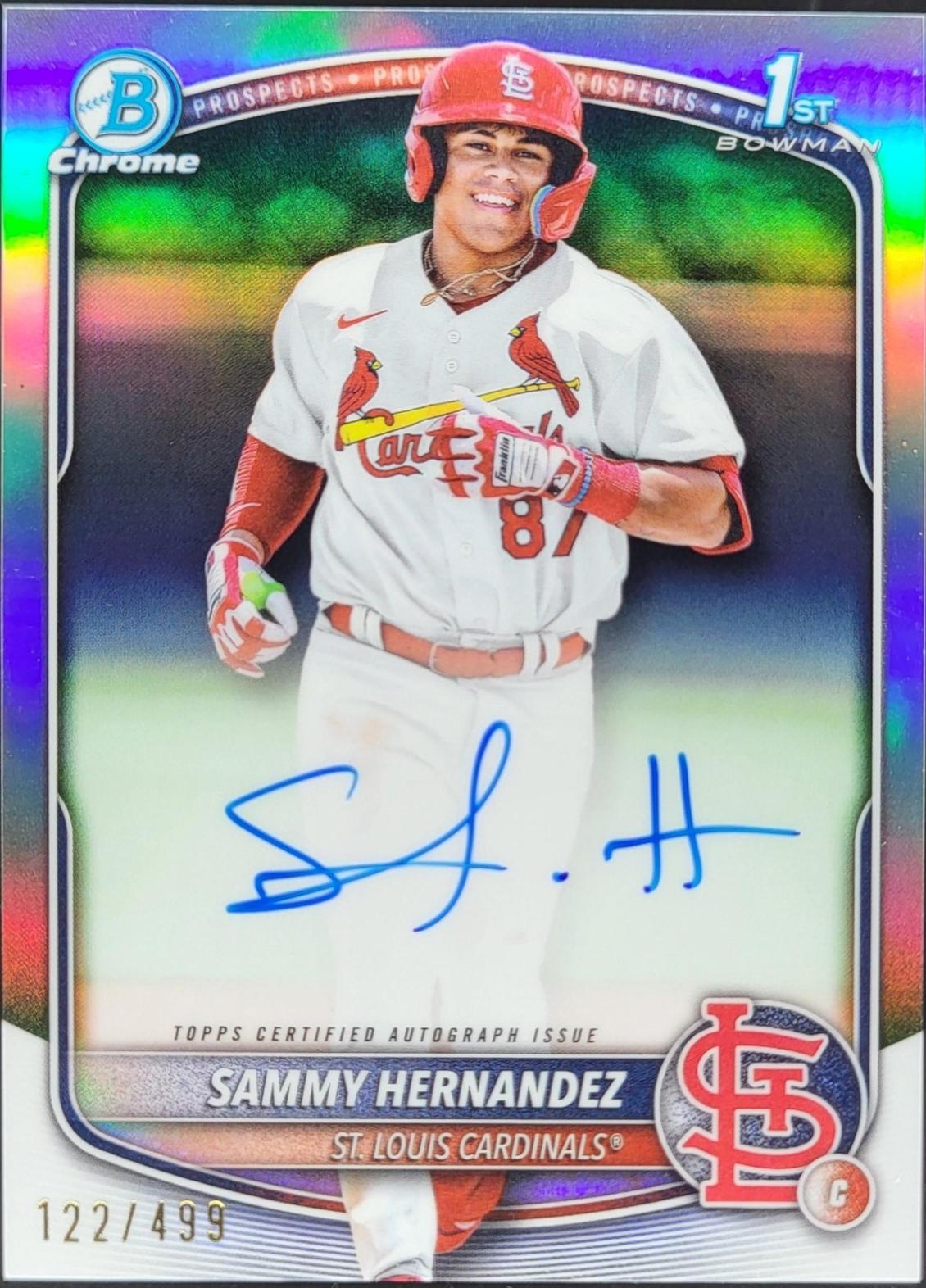 Sammy Hernandez [Refractor] #CPA-SH