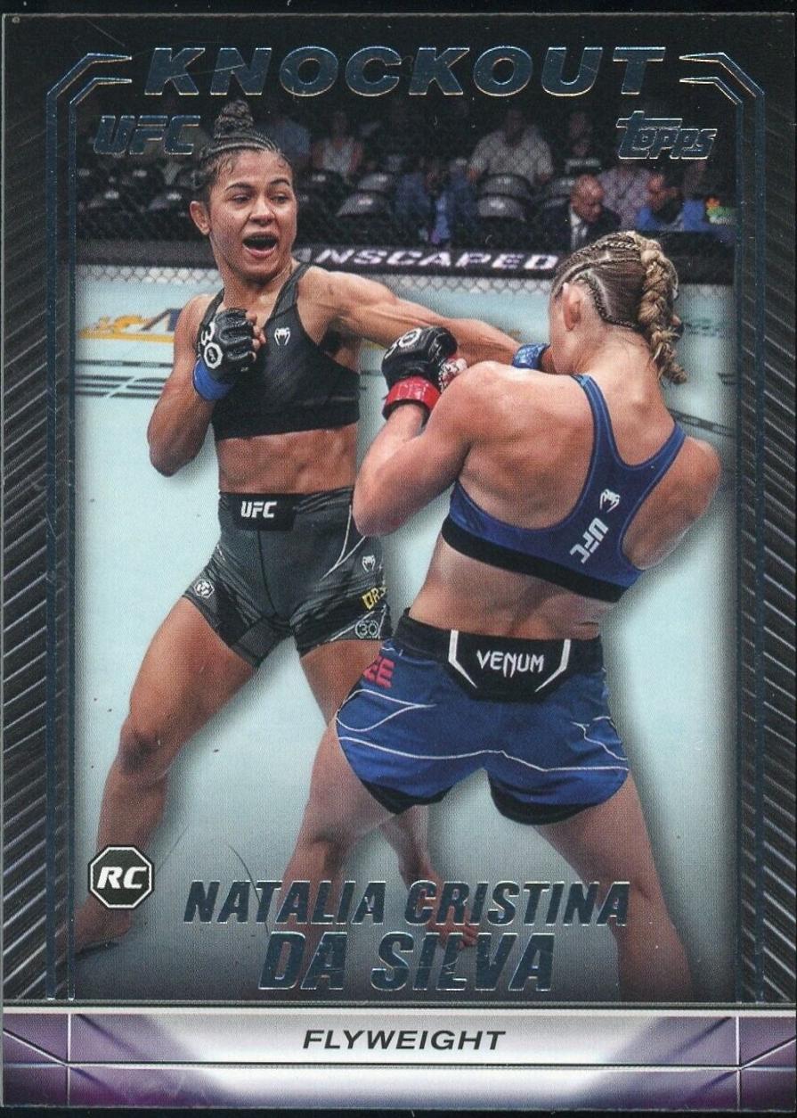 Natalia Cristina da Silva #3 Ufc Cards 2024 Topps Knockout UFC