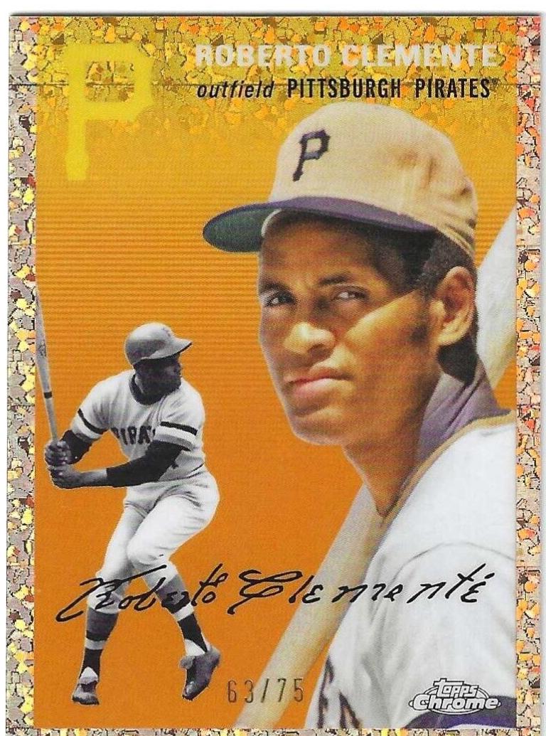 Roberto Clemente [Orange Refractor] #421