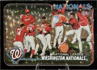 Washington Nationals [Black] (2024 Topps)