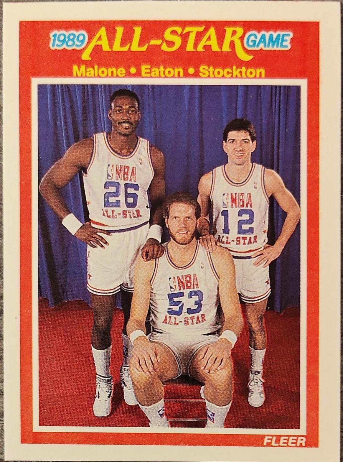 1989 Karl Malone / Mark Eaton / John Stockton #163