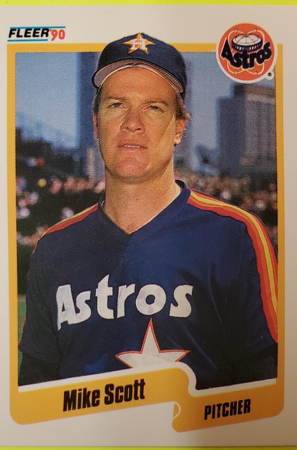Mike Scott (1990 Fleer)