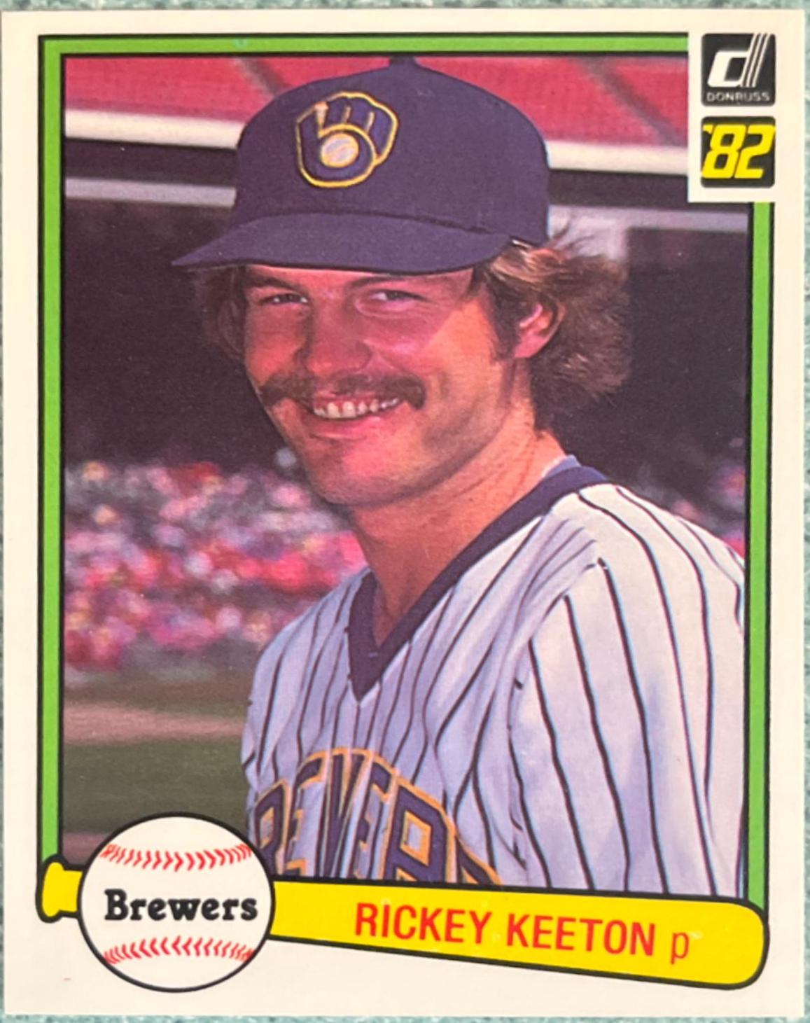 Rickey Keeton #618 Baseball Cards 1982 Donruss