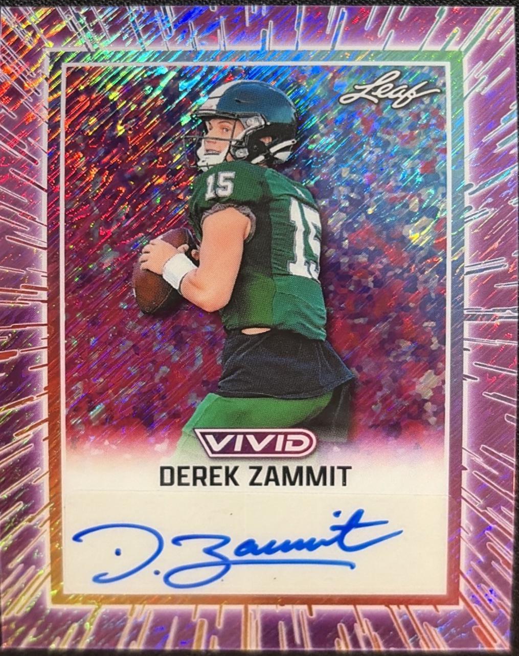 Derek Zammit [Prismatic Yellow] #BA-DZ1