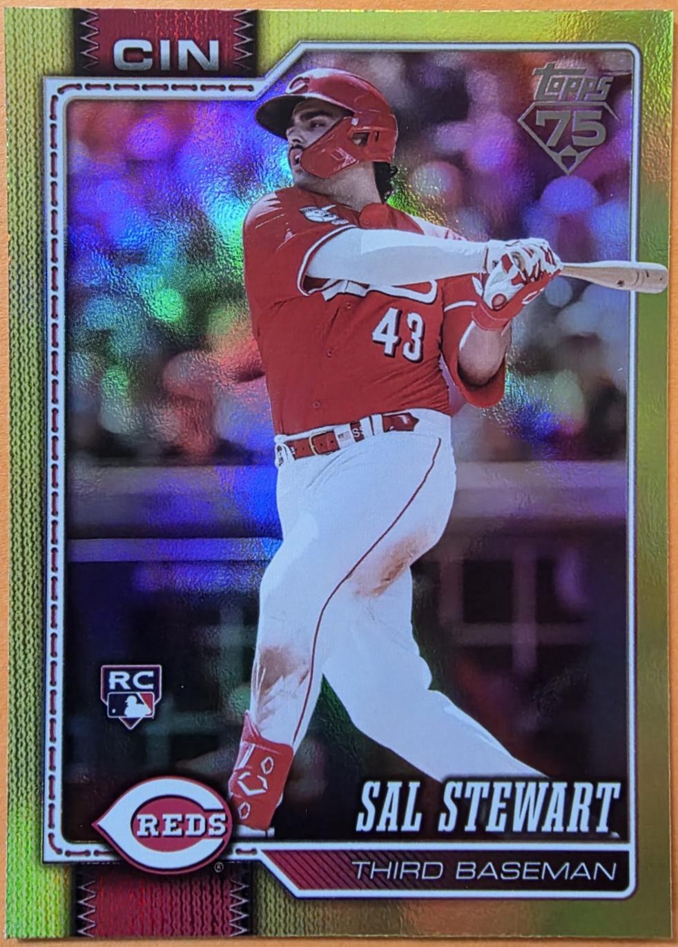 2026 Sal Stewart [Gold Diamante Foil] #372