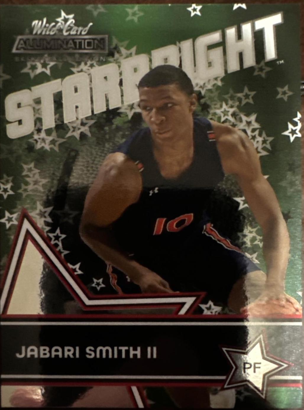 Jabari Smith II #SB-8 2022 Wild Card Alumination Basketball