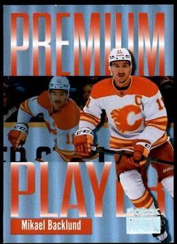 Mikael Backlund #32 2023 Skybox Metal Universe Premium Player Hockey