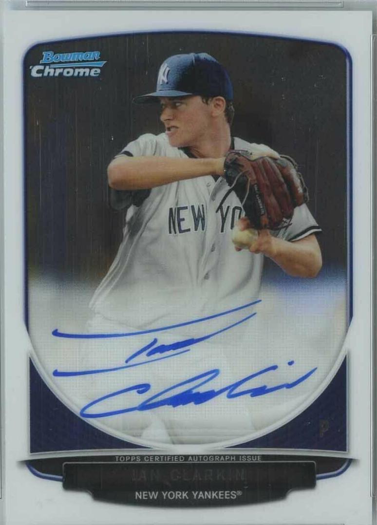 Ian Clarkin #BCAIC 2013 Bowman Chrome Draft Picks & Prospects Autographs Baseball