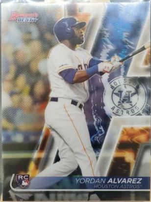 Yordan Alvarez #45 Baseball Cards 2020 Bowman's Best