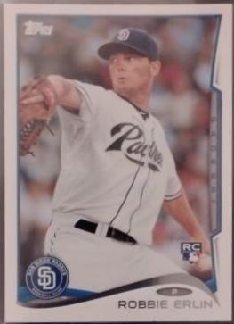 Robbie Erlin #281 Baseball Cards 2014 Topps