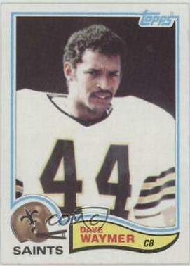 Dave Waymer #413 Football Cards 1982 Topps