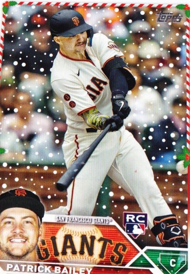 Patrick Bailey #H122 Baseball Cards 2023 Topps Holiday