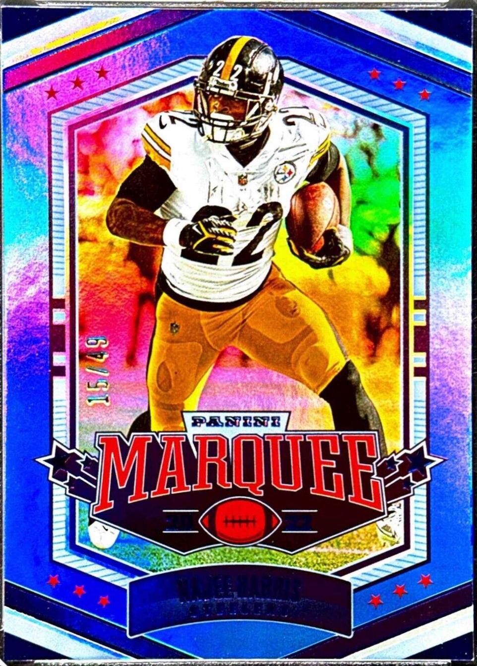 Najee Harris [Blue] #MAR-7