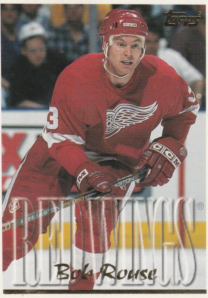 Bob Rouse #206 Hockey Cards 1995 Topps