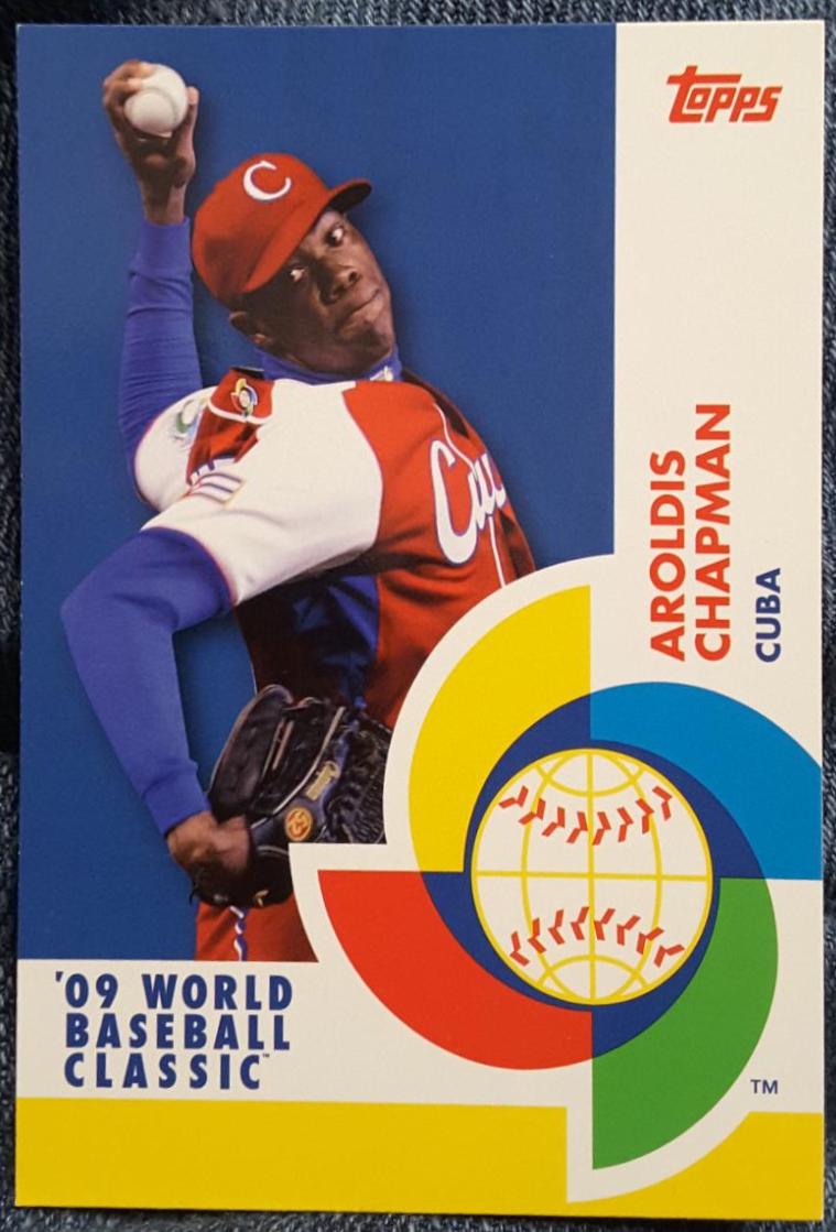 Aroldis Chapman #BCS16 2009 Topps World Baseball Classic
