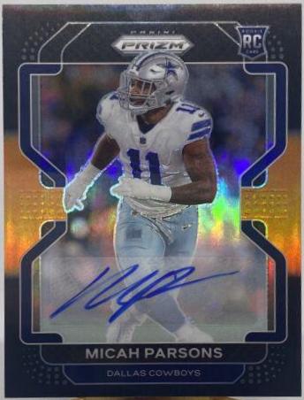 Micah Parsons [Signature Orange] #PB-19