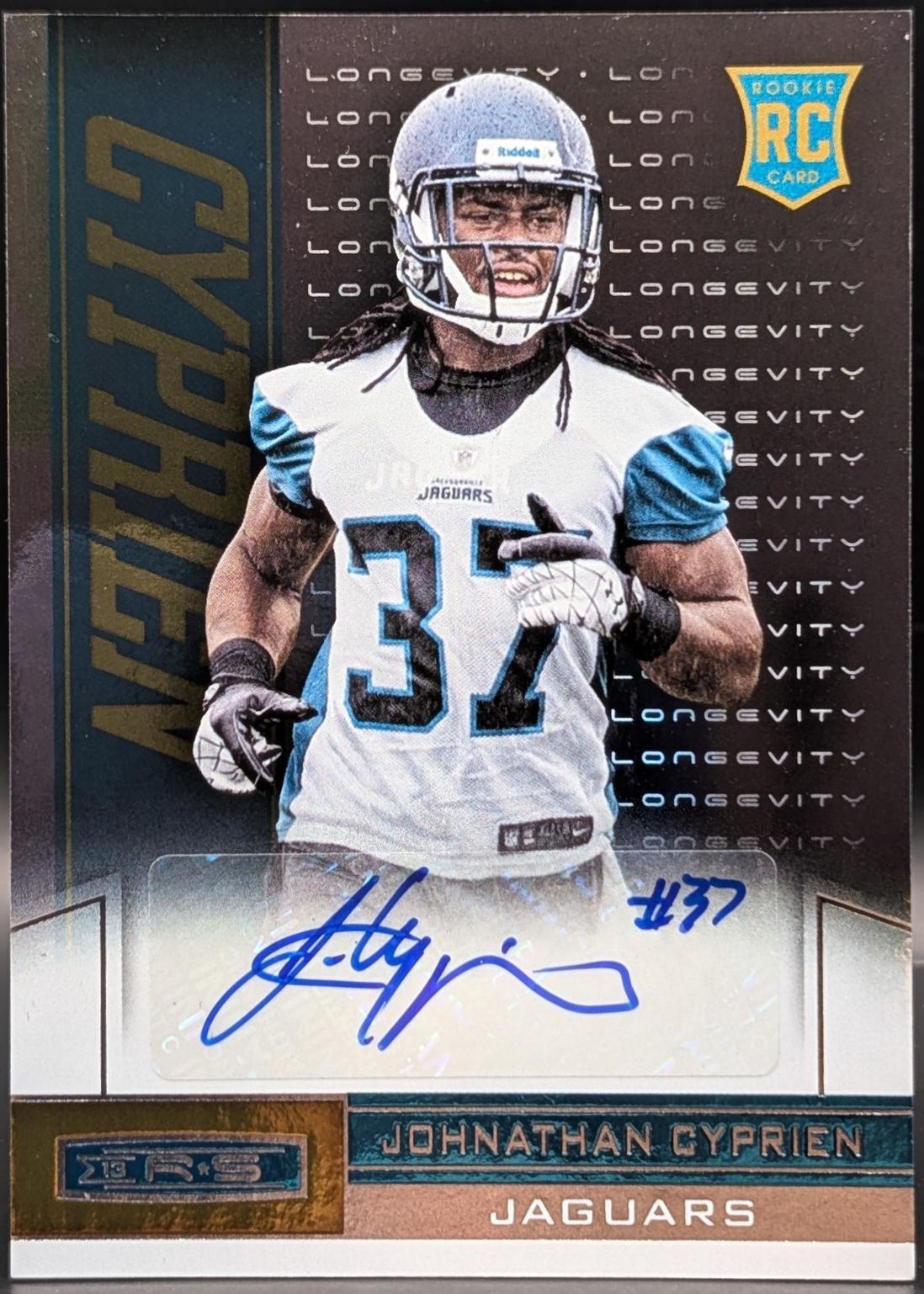 Johnathan Cyprien [Autograph Longevity] #140