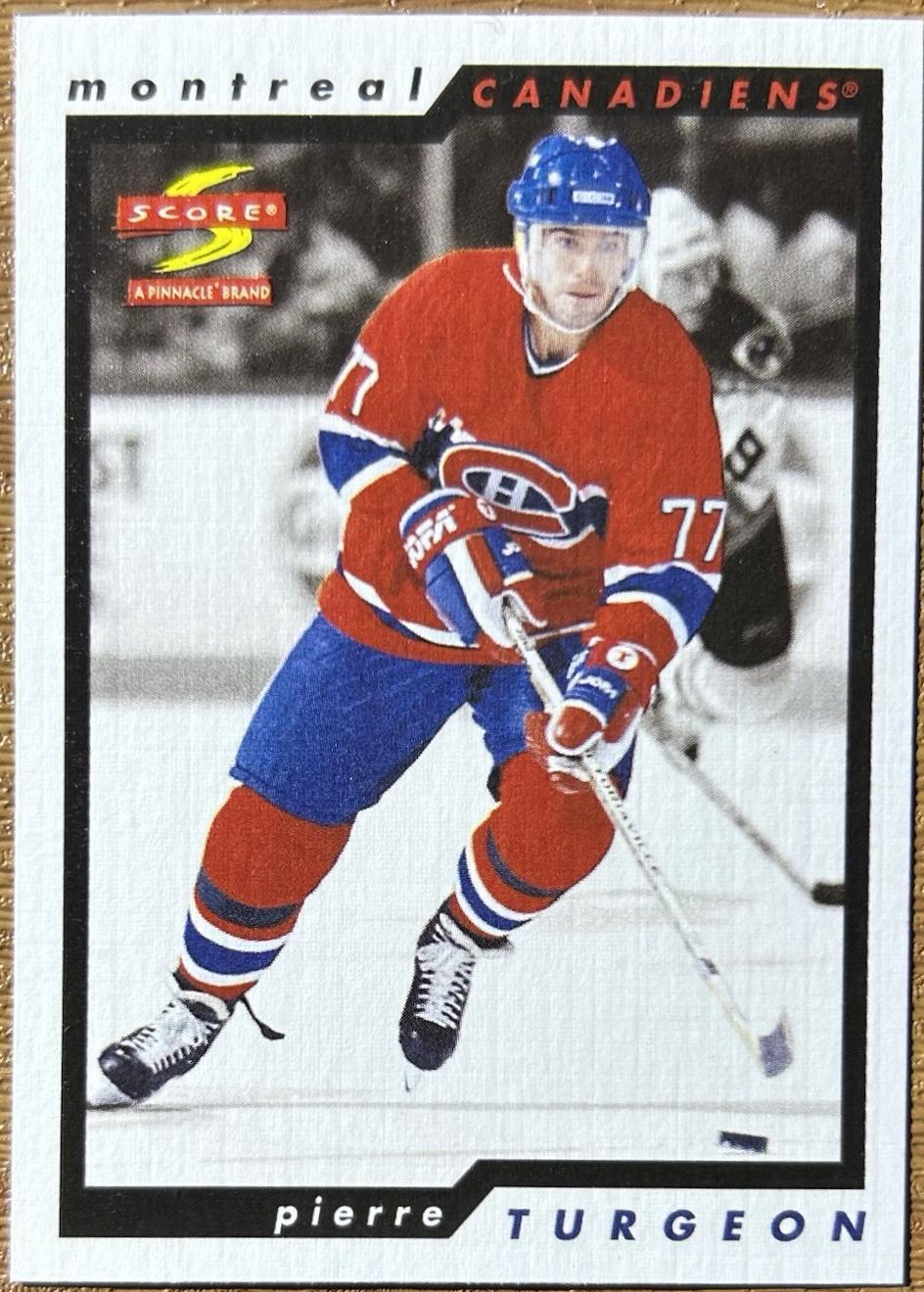 Pierre Turgeon #71 Hockey Cards 1996 Pinnacle