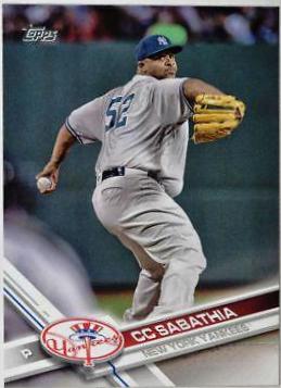 CC Sabathia Baseball Cards 2017 Topps