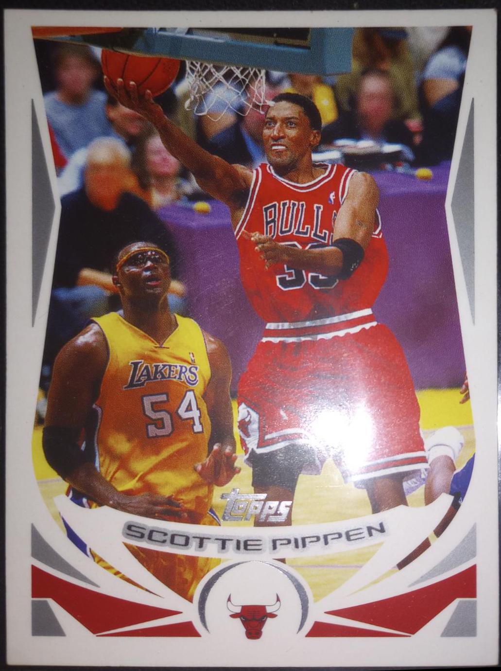 Scottie Pippen #27 Basketball Cards 2004 Topps