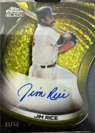 Jim Rice [Gold Mini Diamond] #CBA-JRI