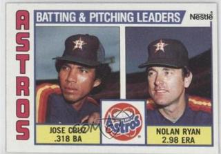 Jose Cruz, Nolan Ryan