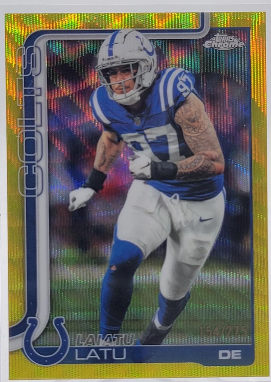 Laiatu Latu [Purple Wave Refractor] #128