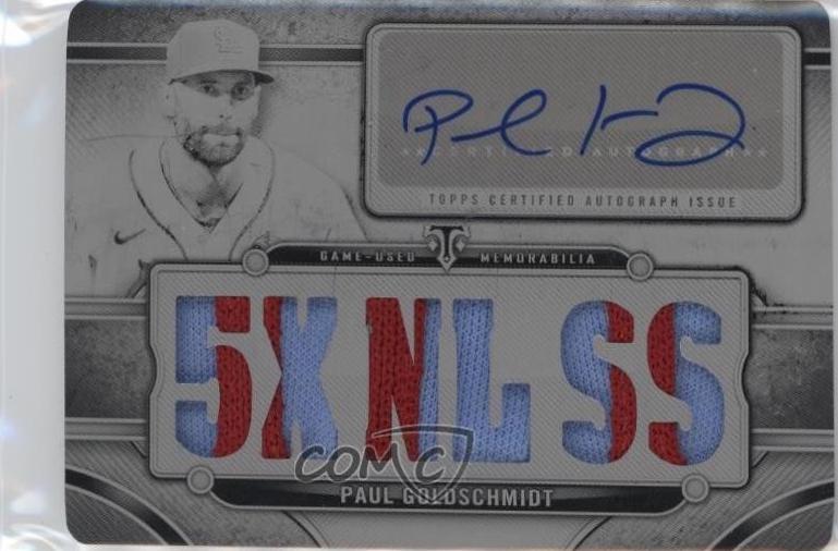 Paul Goldschmidt [Black Printing Plate] #TTAR-PG1