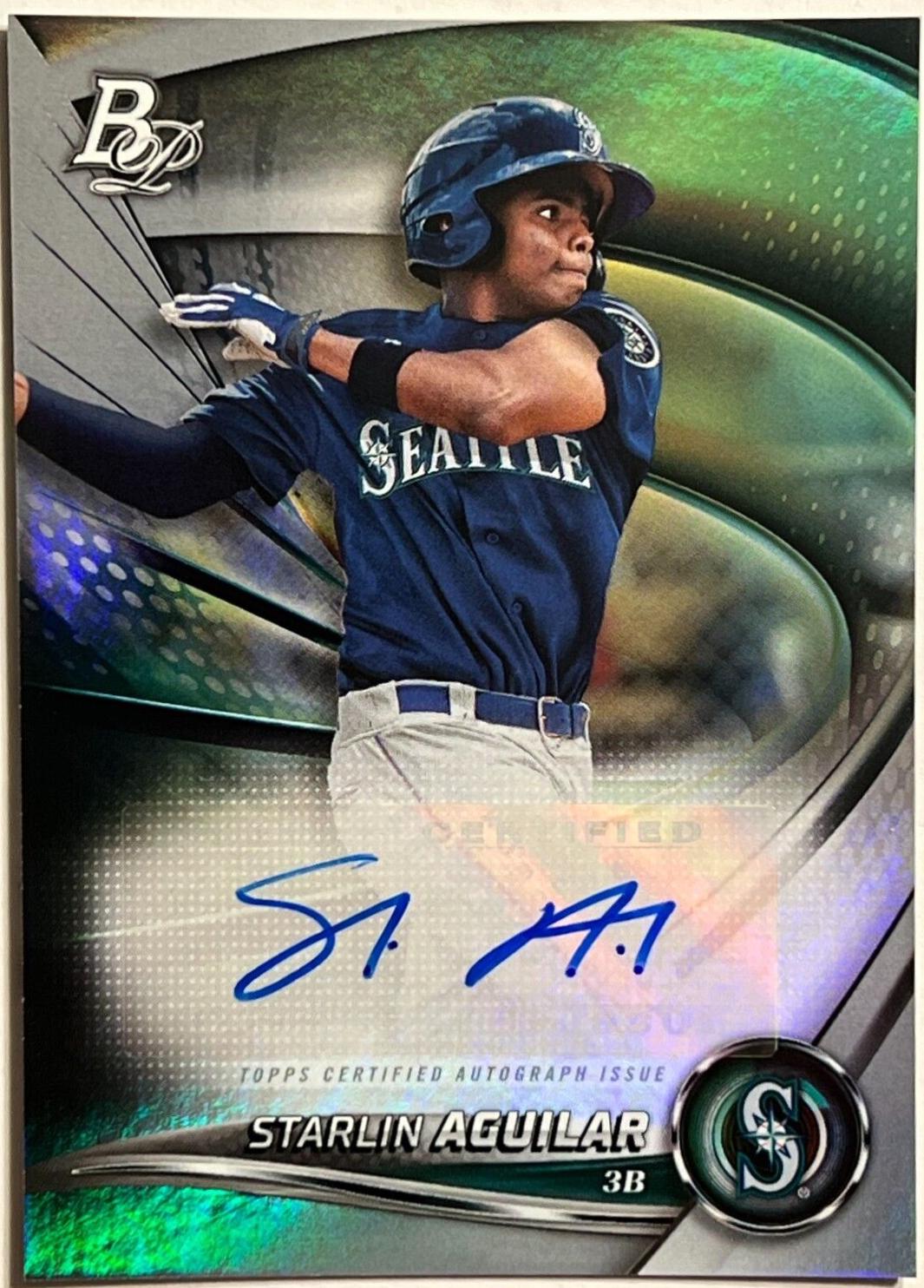 Starlin Aguilar [Autograph] #TOP-67