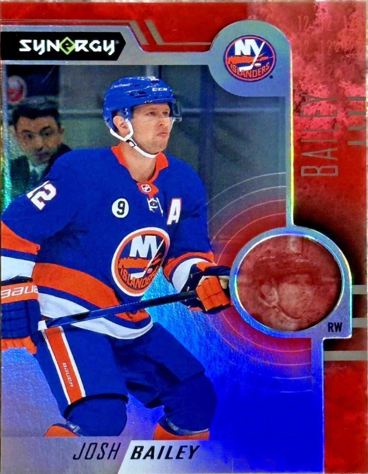 Josh Bailey #3 Hockey Cards 2022 Upper Deck Synergy