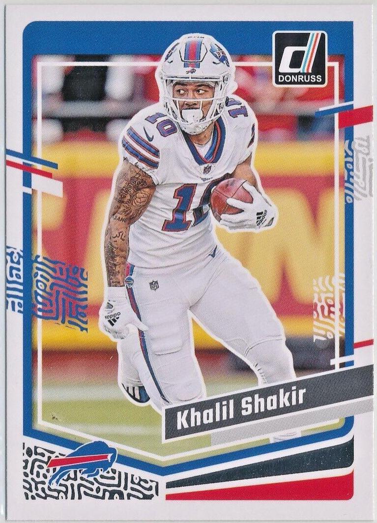 Khalil Shakir #33 2023 Panini Donruss Football