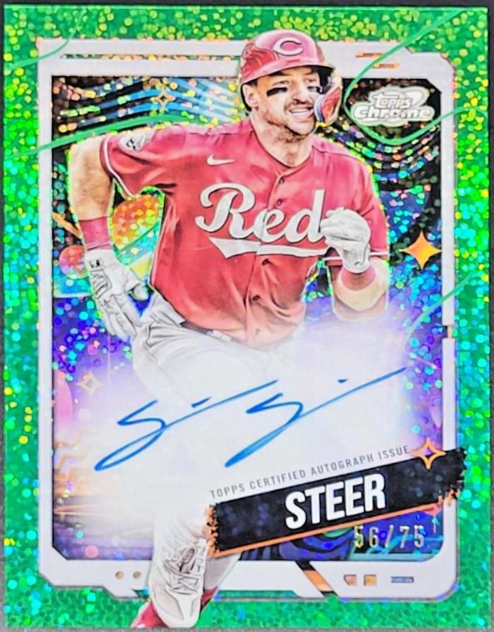 Spencer Steer [Green Space Dust Refractor] #CCA-SS