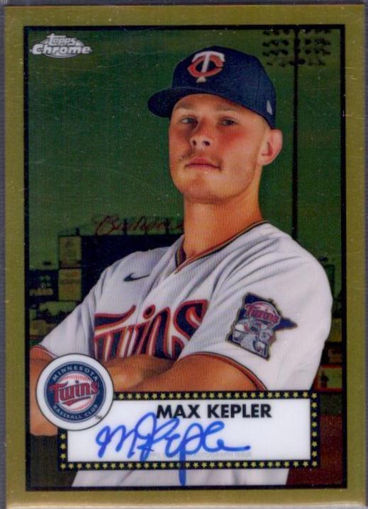 Max Kepler [Gold Refractor] #PA-MK Prices | 2021 Topps Chrome Platinum ...