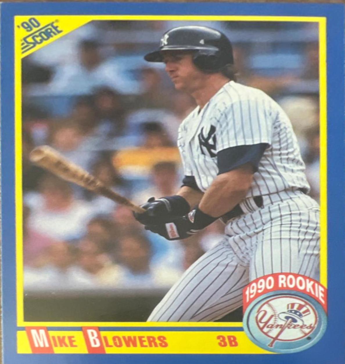 Mike Blowers #624 Baseball Cards 1990 Score