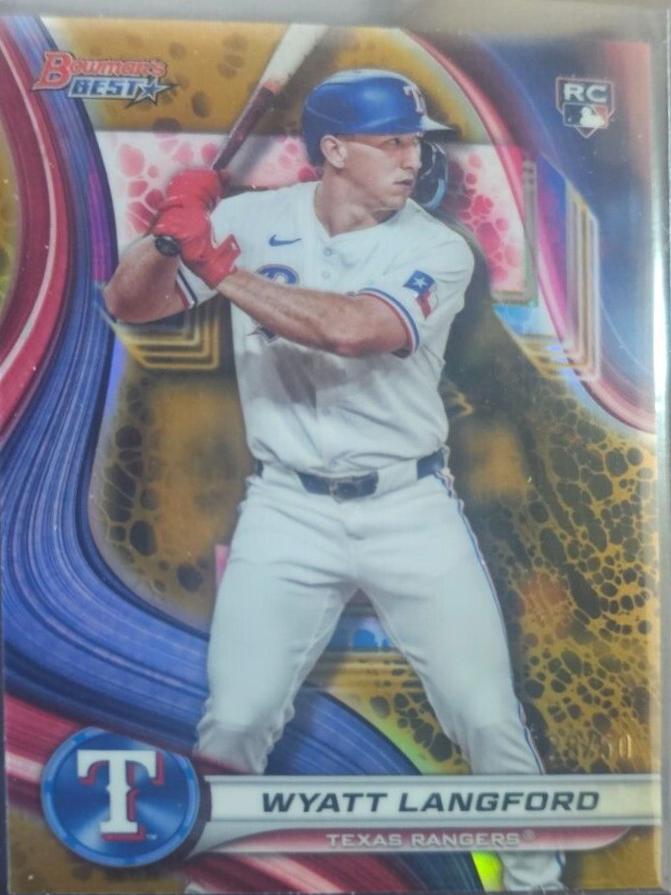 Wyatt Langford [Gold Refractor] #B24-WL