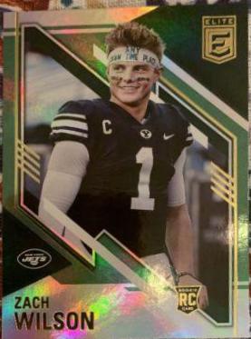 Zach Wilson #181 2021 Panini Donruss Elite Football
