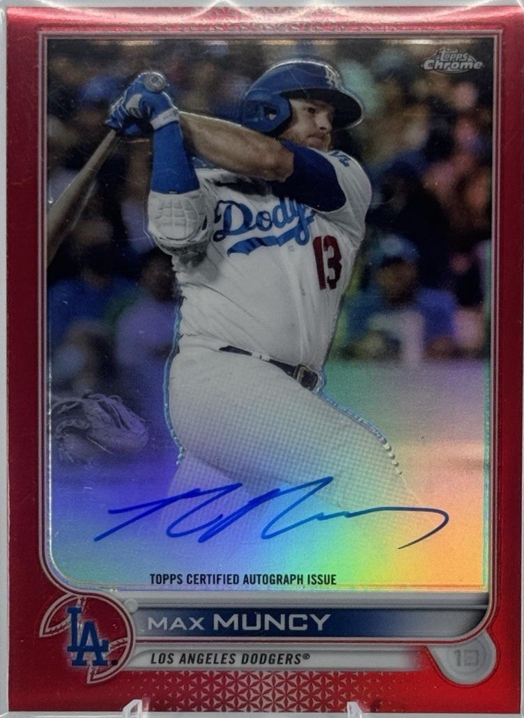 Max Muncy [Red] #CVA-MM