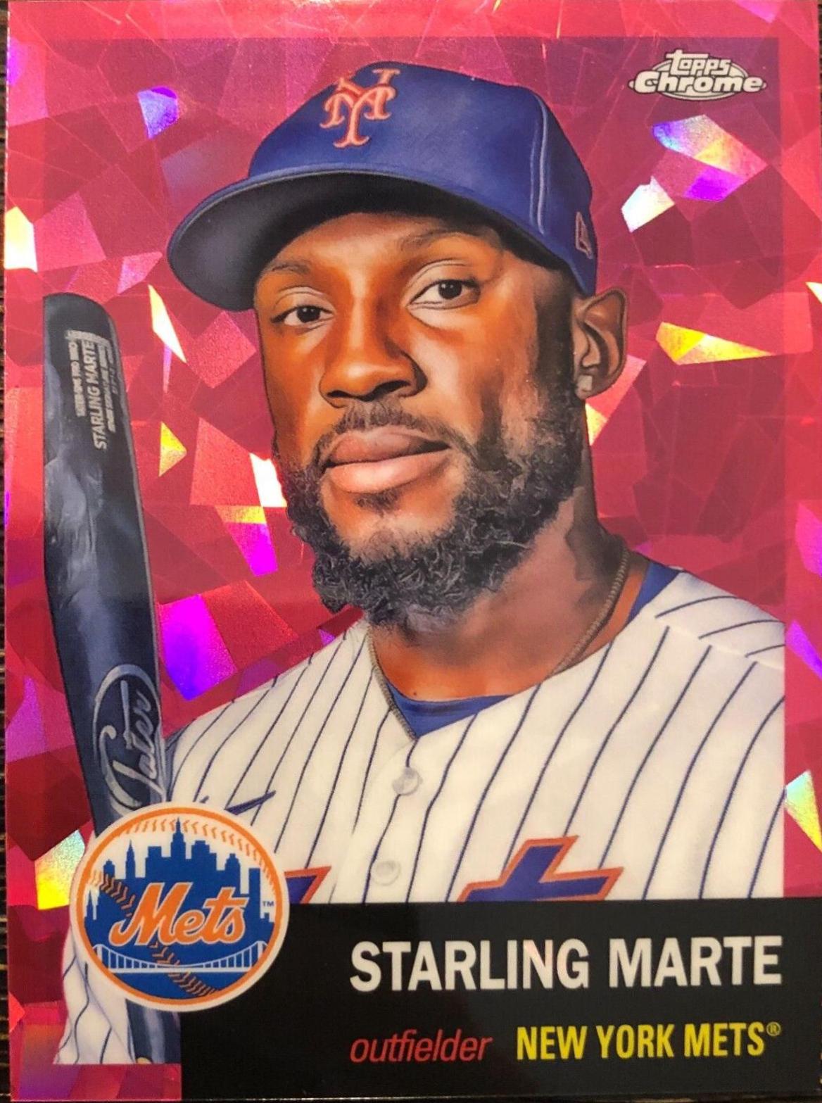 Starling Marte [Fuchsia Atomic Refractor] #129