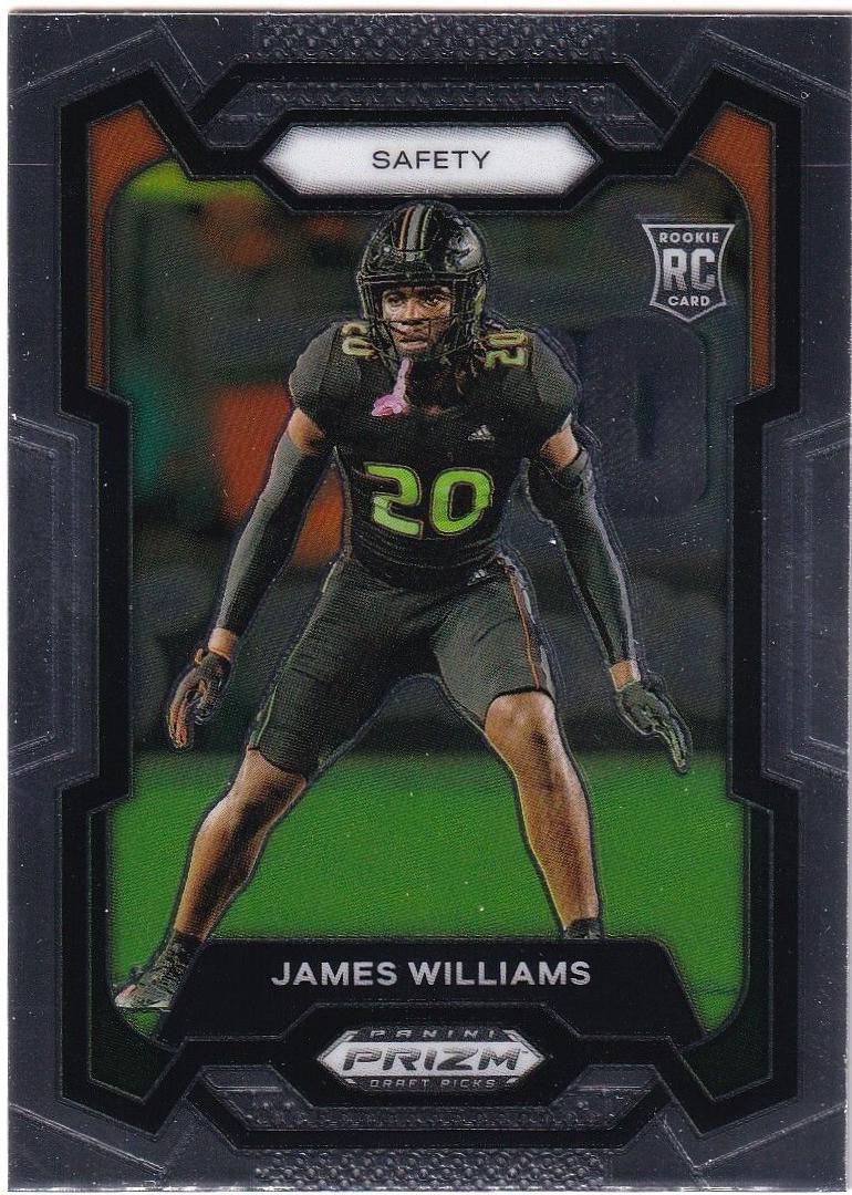 James Williams #181 Football Cards 2024 Panini Prizm Draft Picks