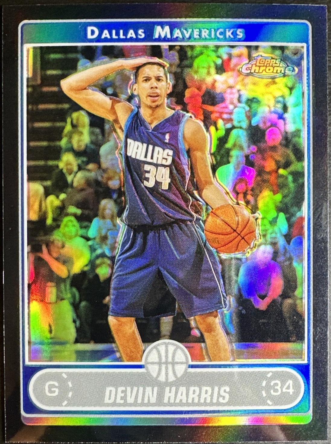 Devin Harris [Black Refractor] #87