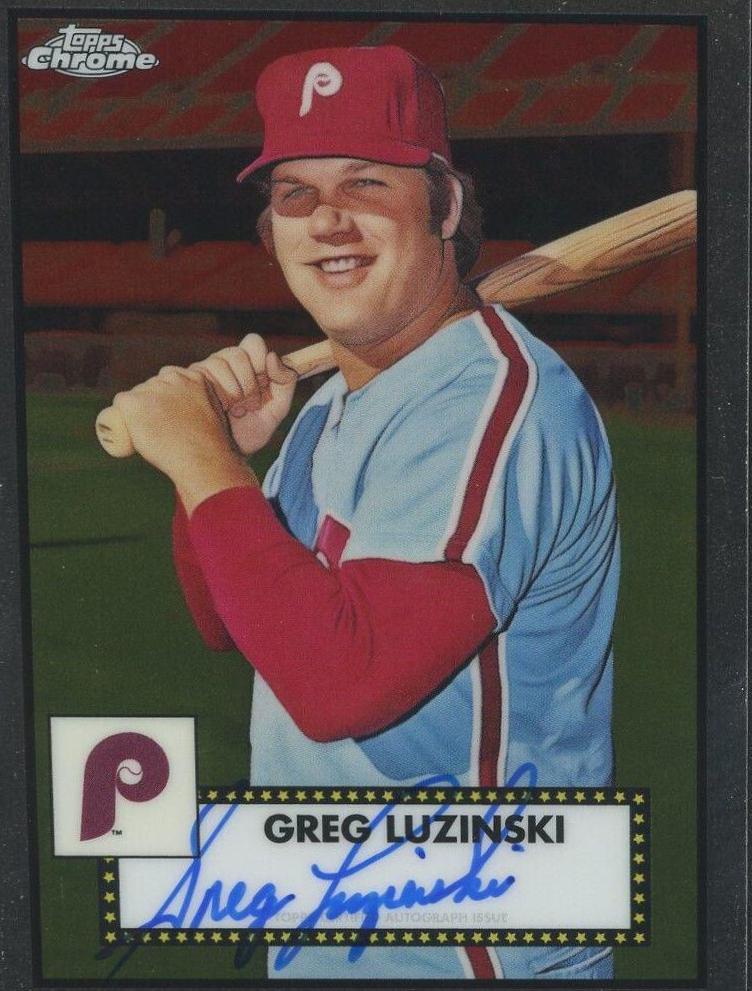 Greg Luzinski #PA-GL 2021 Topps Chrome Platinum Anniversary Baseball Autographs