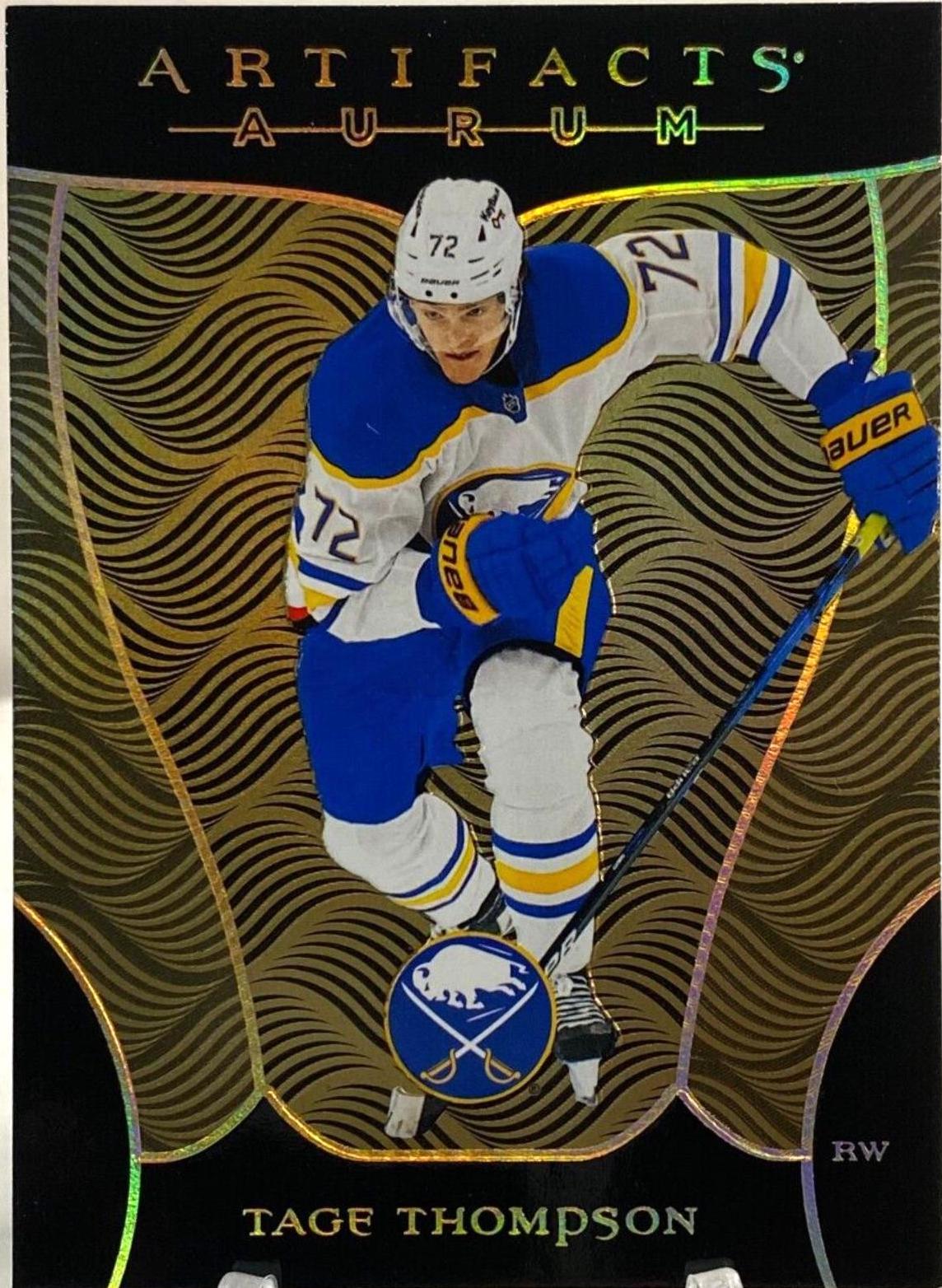 Tage Thompson #A-TH Hockey Cards 2022 Upper Deck Artifacts Aurum