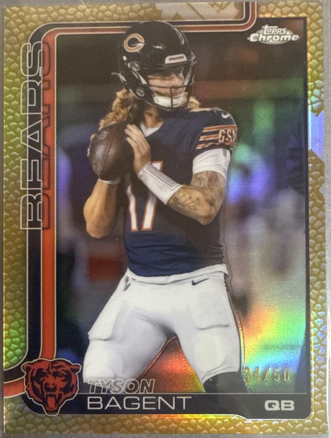 Tyson Bagent [Football Leather Gold] #54
