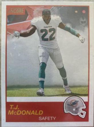 T.J. McDonald #141 Football Cards 2019 Panini Score