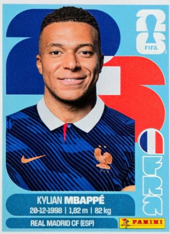 2026 Kylian Mbappe #FRA20